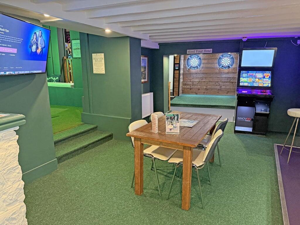 The interactive darts area at Fairways